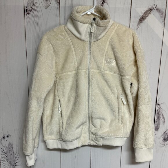 The North Face Women’s Osito Lux Jacket Gardenia White M EUC - Picture 1 of 10